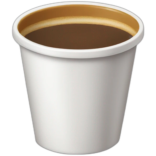 coffee cup quarter full emoji