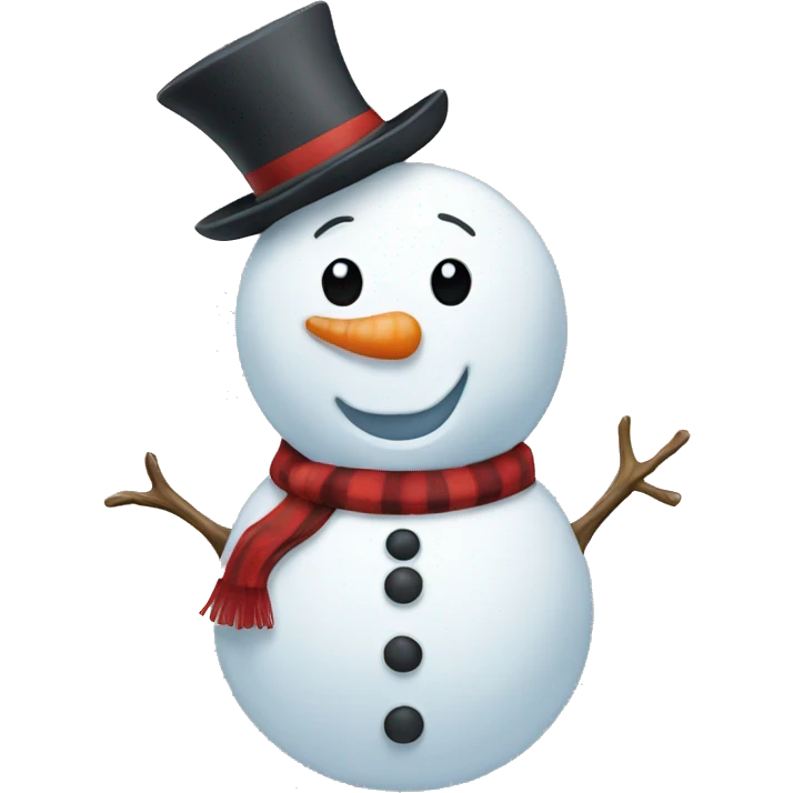 
snowman emoji