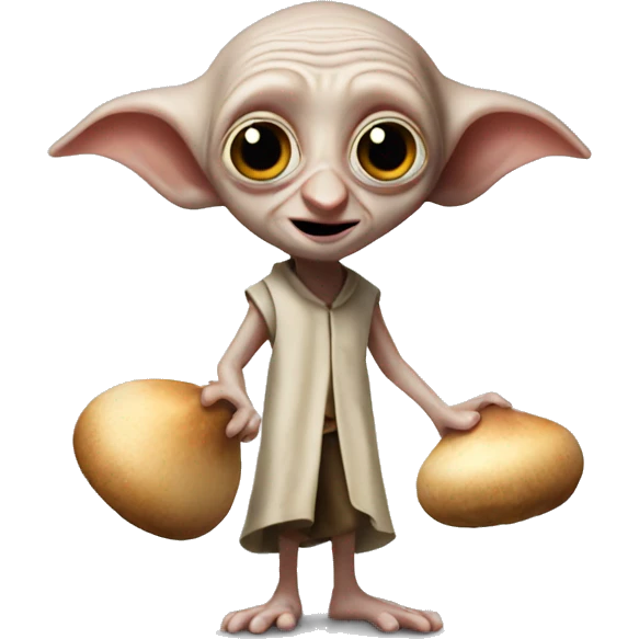Dobby with mushrooms  emoji