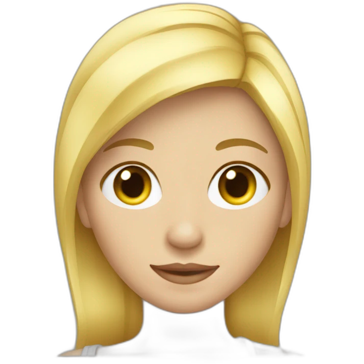jeune blond emoji