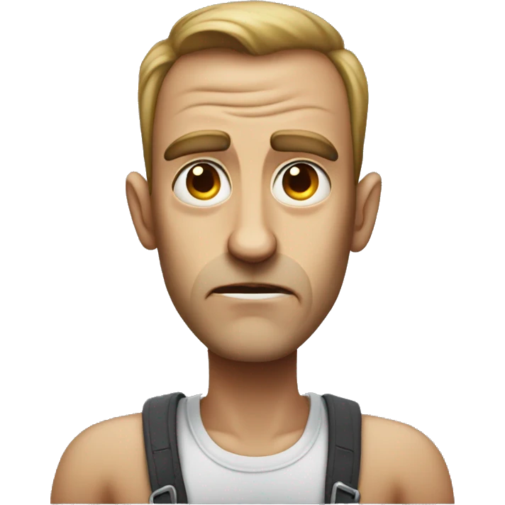 guy with massive ears and small eyes and really bad face proportions emoji