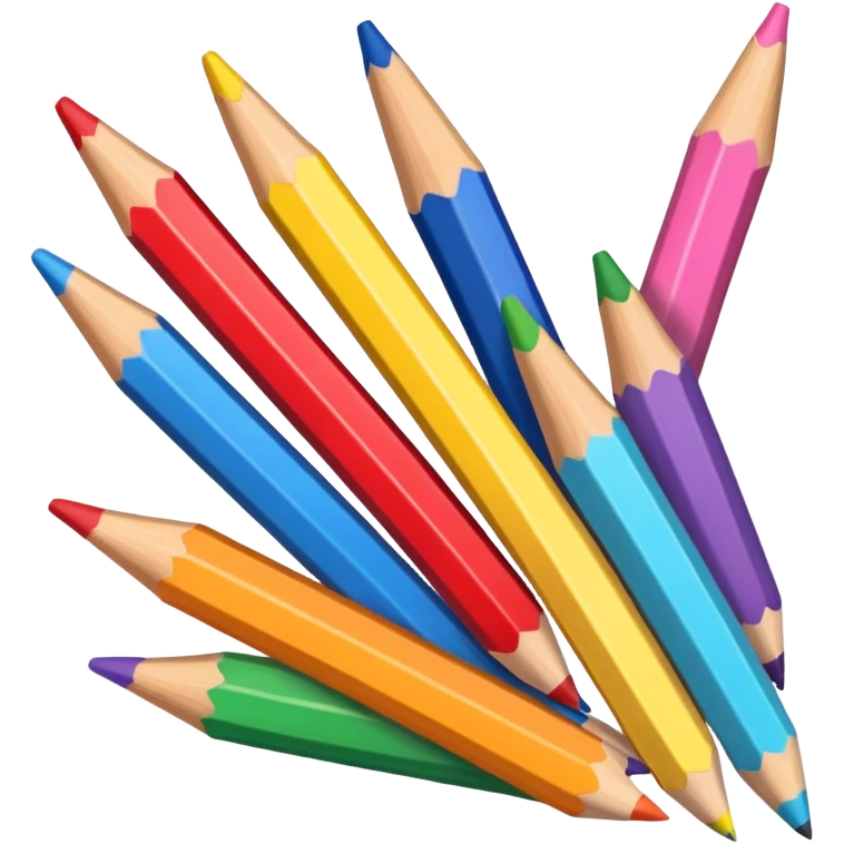 Colored pencils emoji