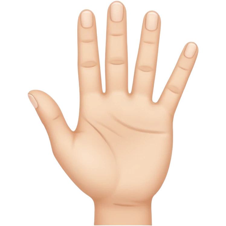 Three-finger salute emoji