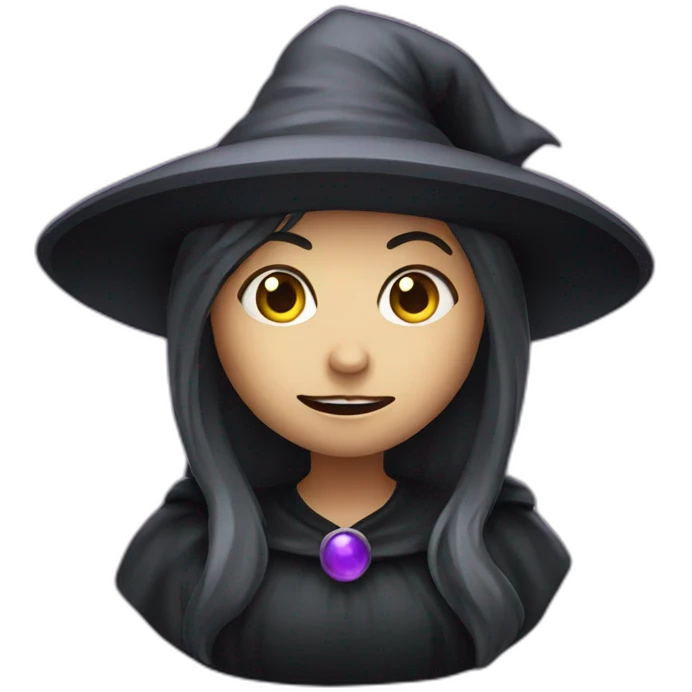 evil witch emoji