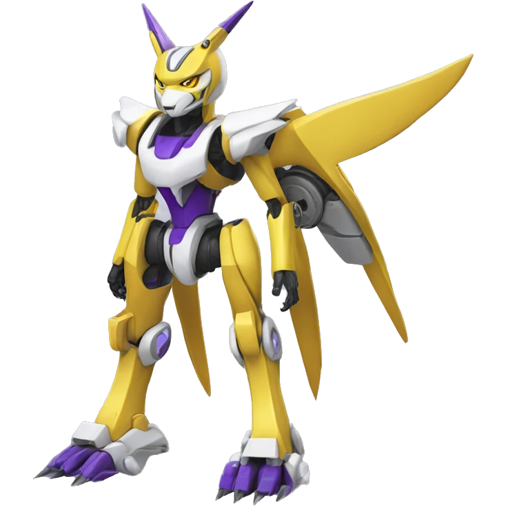 Renamon-Medabot-Mecha full body emoji