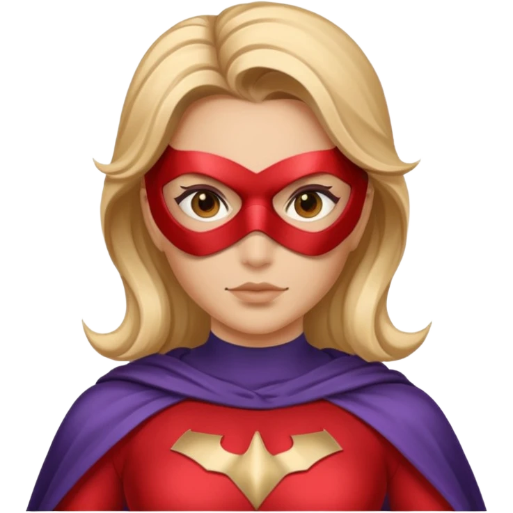 Super hero woman emoji