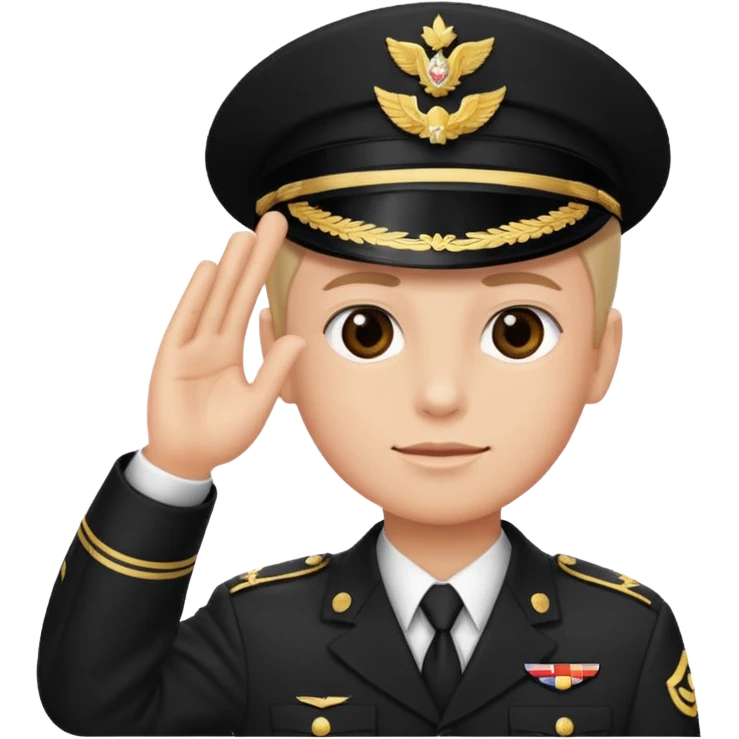 Salutieren mit linker hand emoji