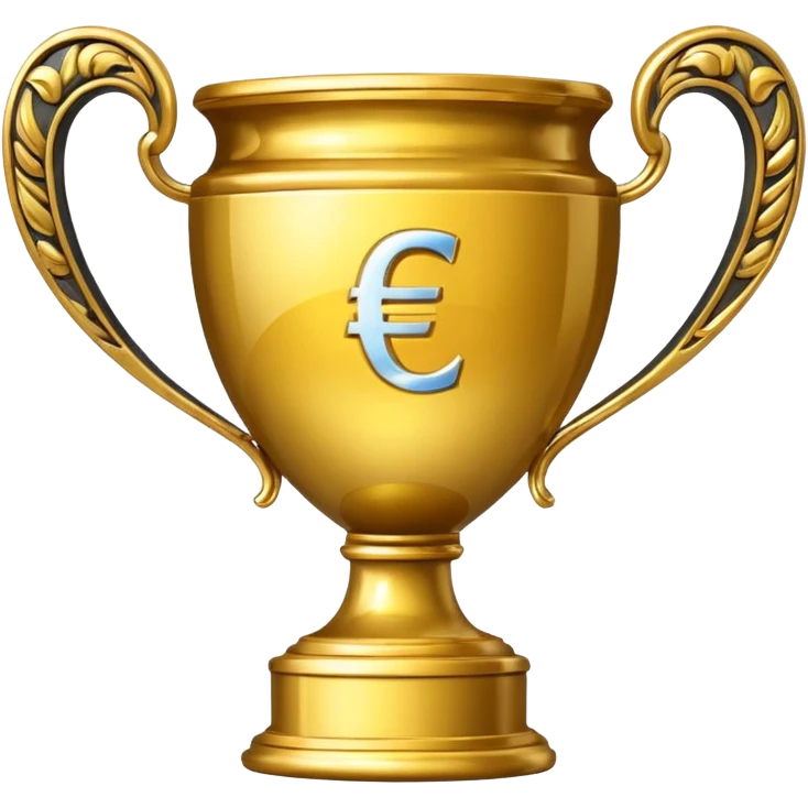 Euro trophy emoji
