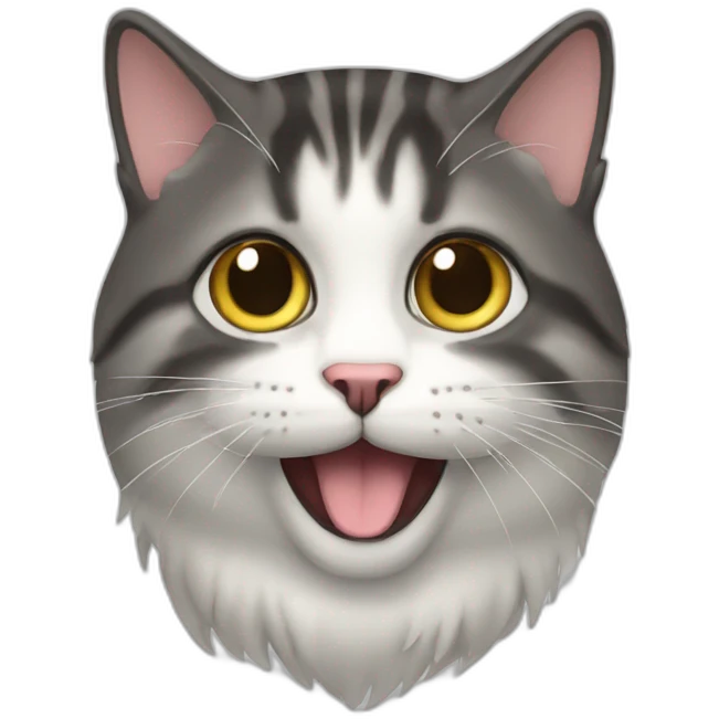 Mewing emoji