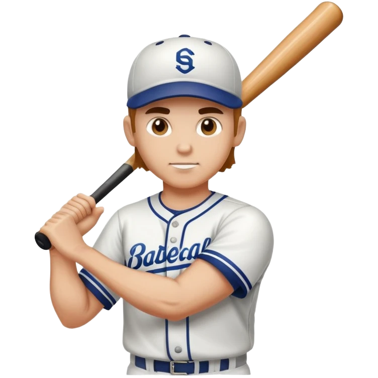 Baseball player emoji