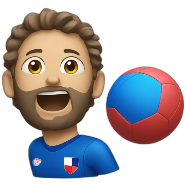 french handball as champions emoji