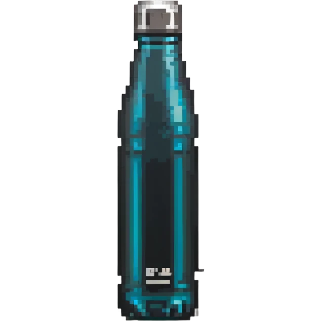 premium water bottle exposed on a premium plate by a high standard waitress emoji