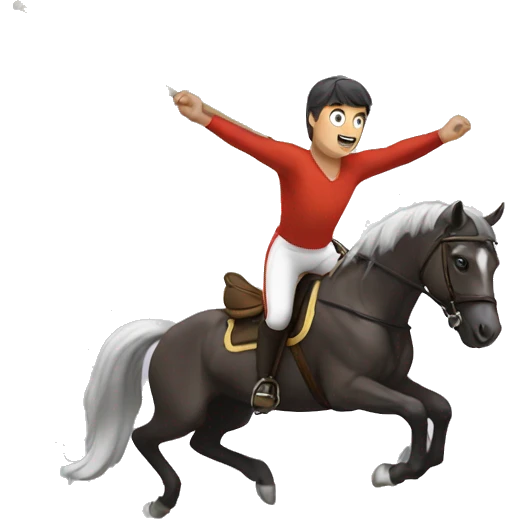 Vaulting emoji