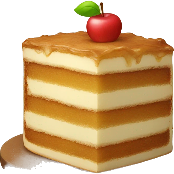 apple cake emoji