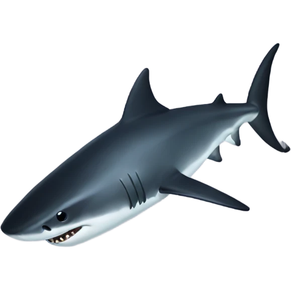 Black shark emoji