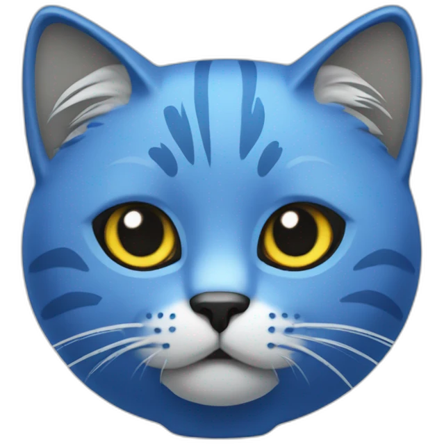 cat blue token  emoji