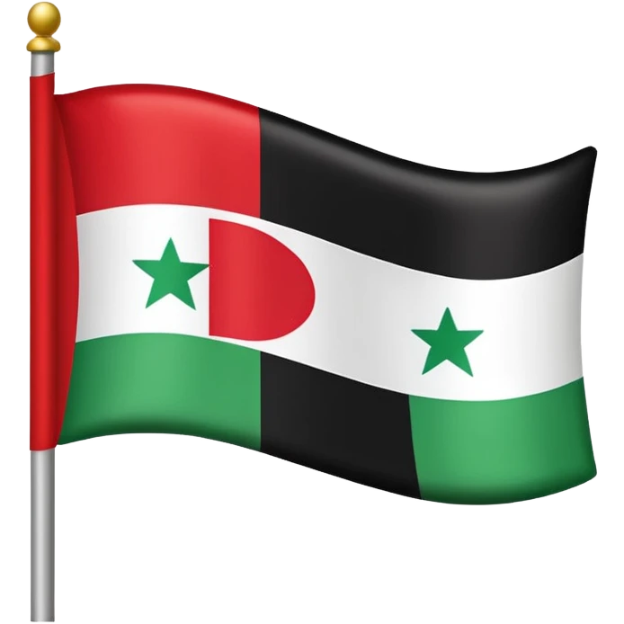 Syria new flag emoji