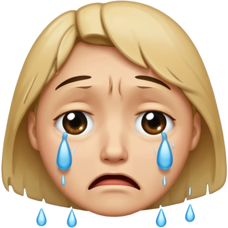 crying face emoji emoji