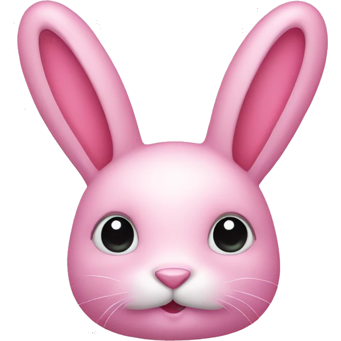pink bunny emoji