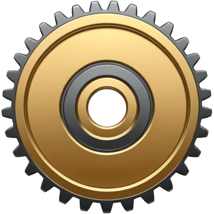  gear emoji modern professional design for business presentation emoji