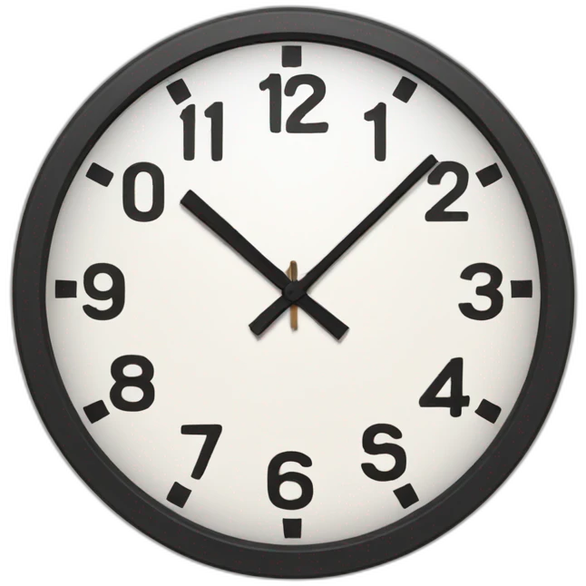 clock emoji