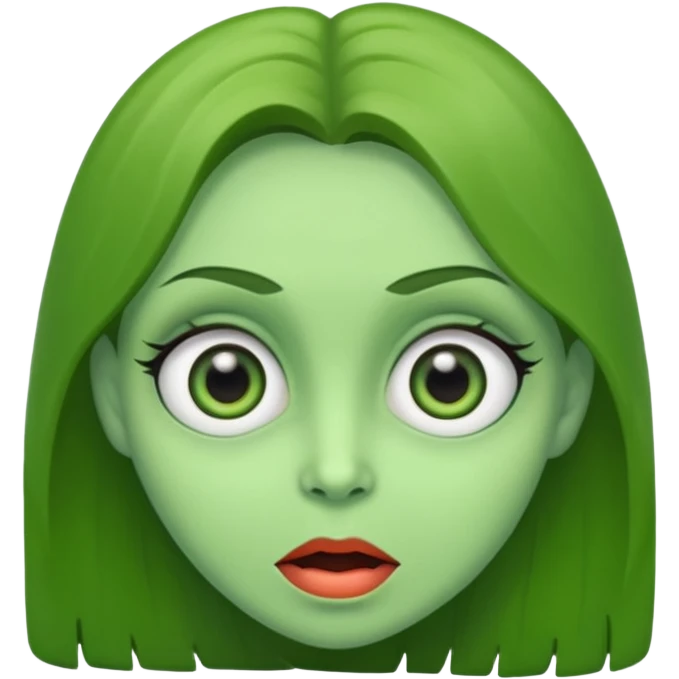 Frog lady  emoji