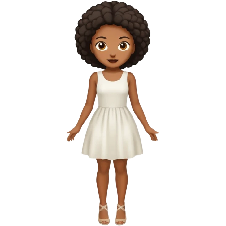 Black Girl naked masturbating, legs open emoji