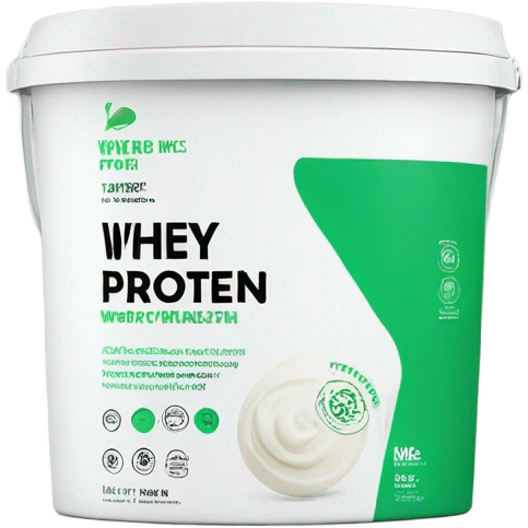 white and green whey protein  emoji