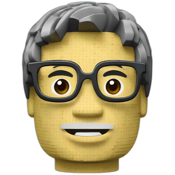 the letters TSIC in lego emoji