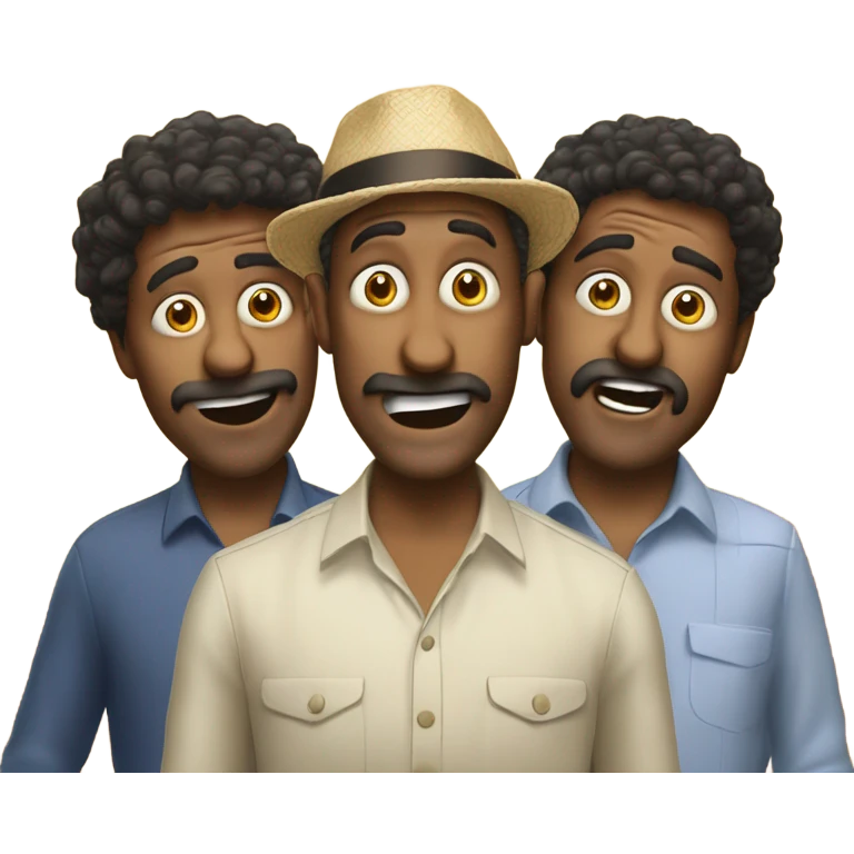 Three stooges emoji