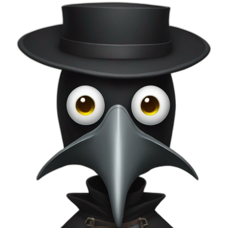 evil plague doctor emoji