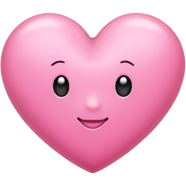 Coquette heart emoji