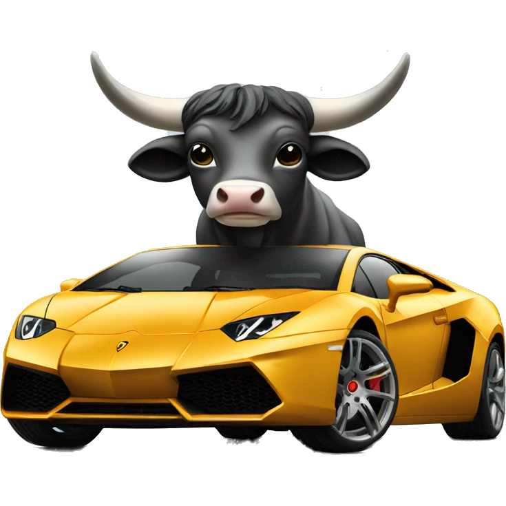 Lamborgini bull emoji