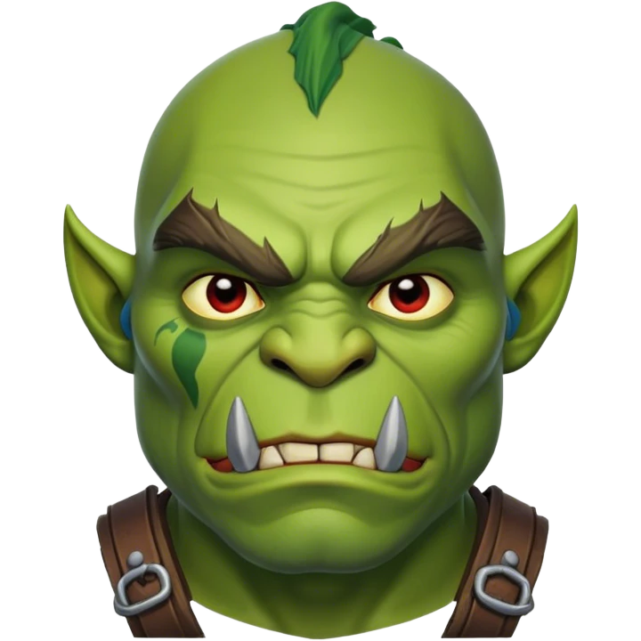 World of warcraft orc emoji
