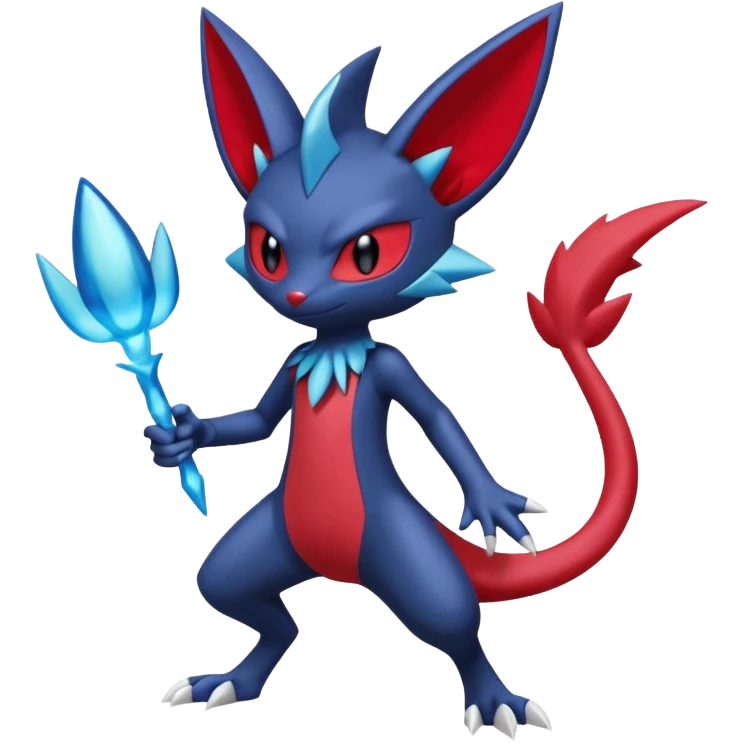 Scizor-Weavile-Sneasel-fusion (full body) emoji