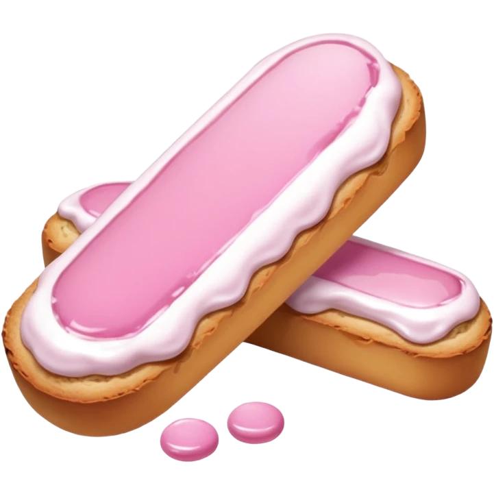 Natale rosa, biscotti estetico  emoji