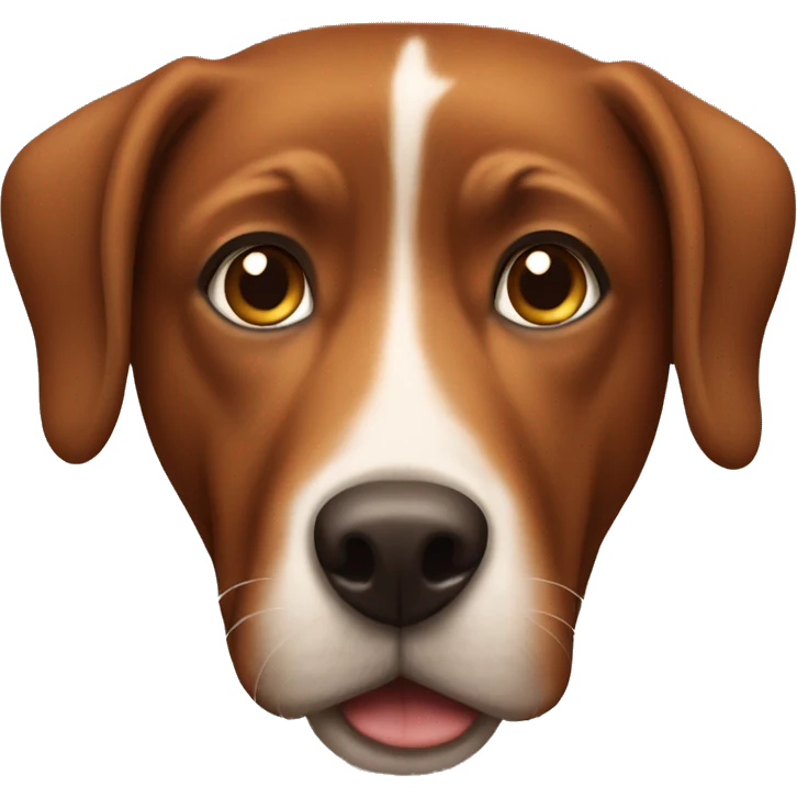 brown dog emoji