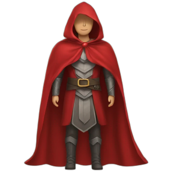 red cape emoji