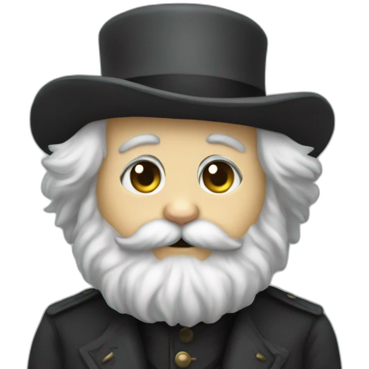 karl marx stroke a cat emoji