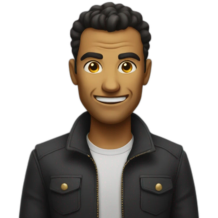 Evil smirk emoji
