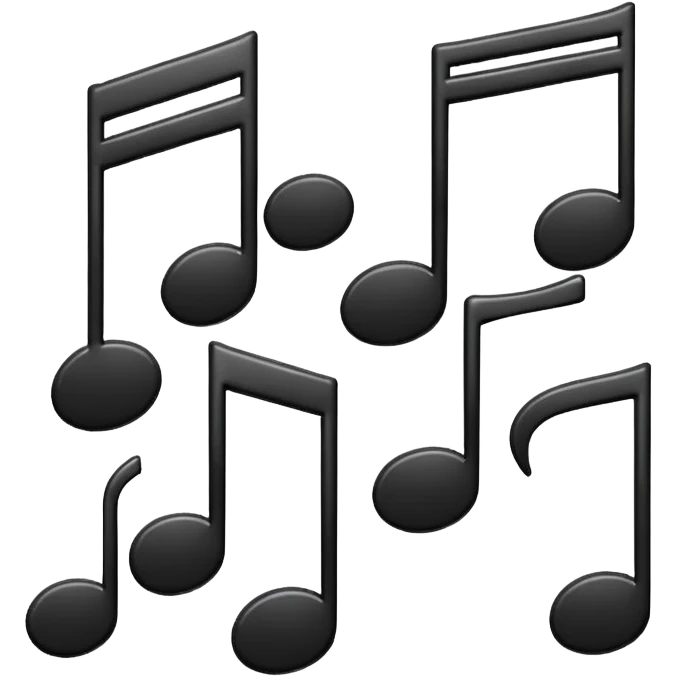Music notes emoji