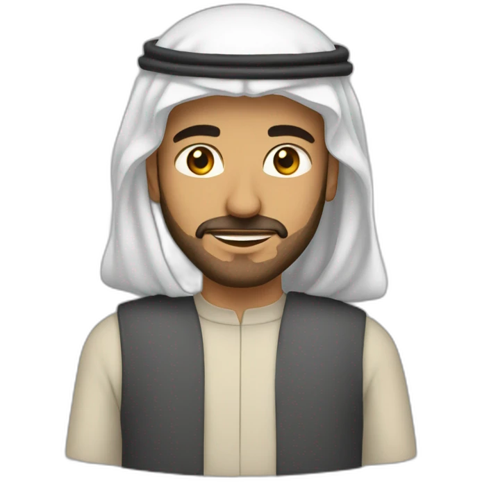 Un arabe qui vole emoji