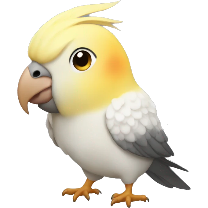 cockatiel lutino emoji