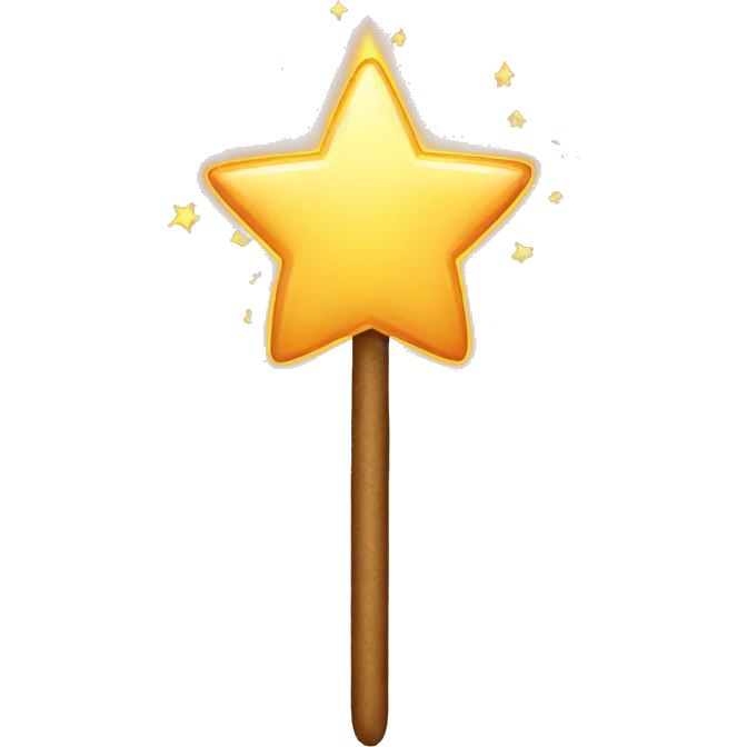 Wand magic emoji