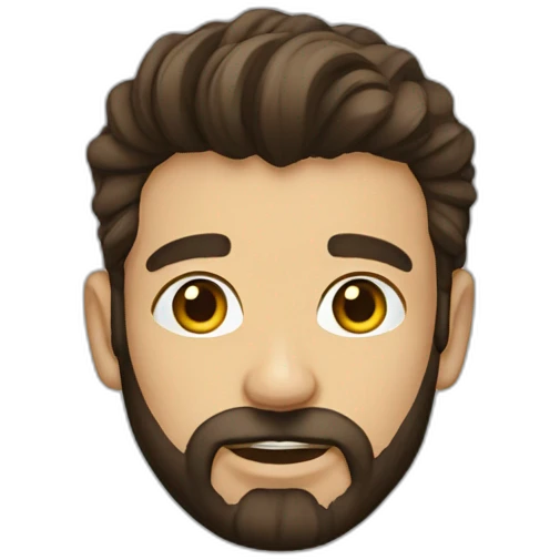 dev-beard-brunette-wavyhair emoji