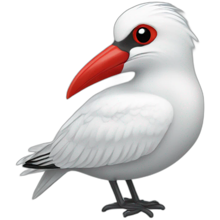 red-billow-tropicbird emoji