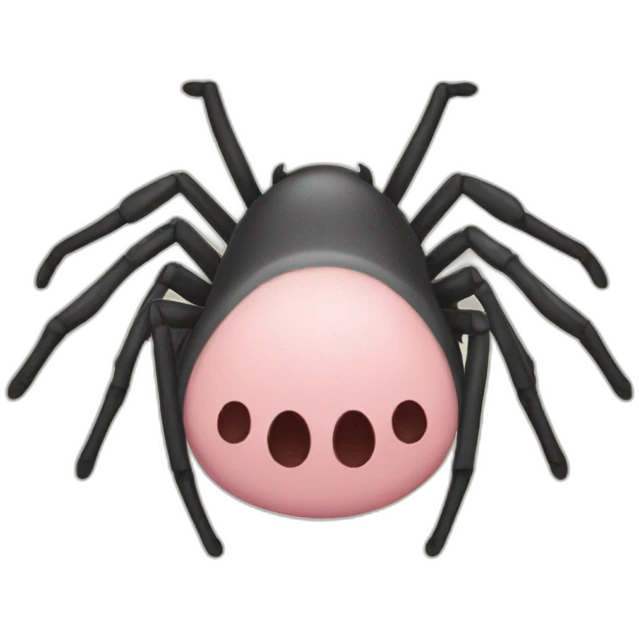 Spider cochon emoji