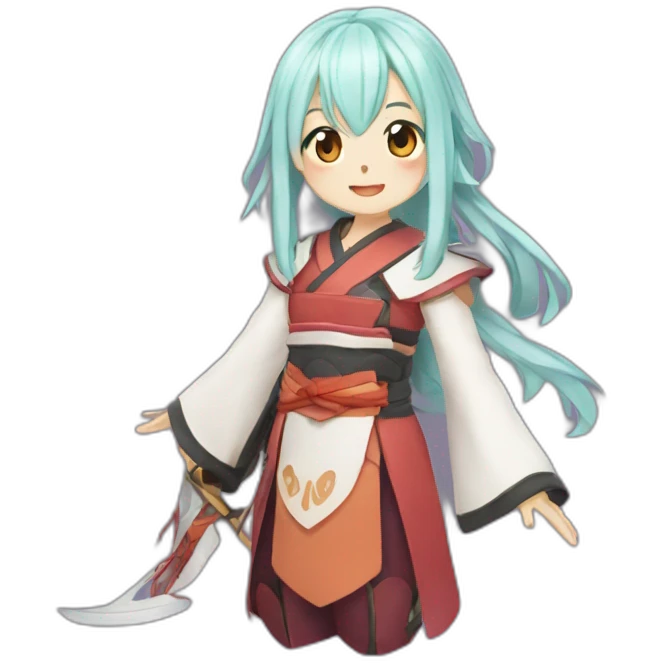 Yae Miko Genshin impact  emoji