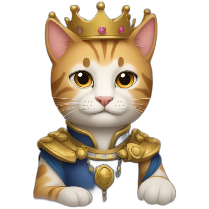 King of Cat emoji