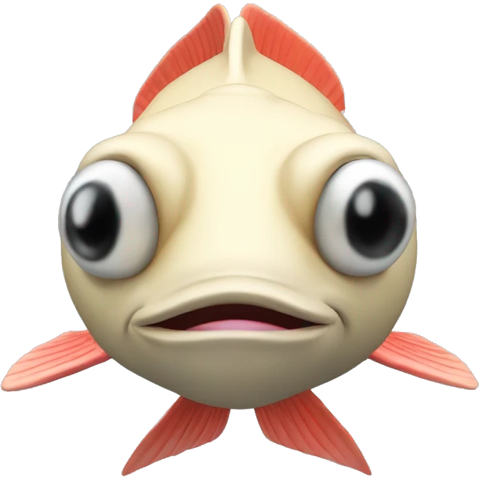 siamese carp 3D emoji